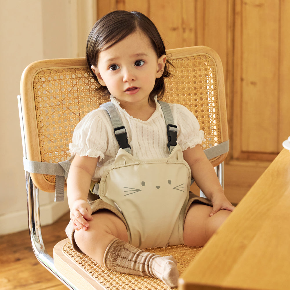 チェアベルト ねこアイボリー