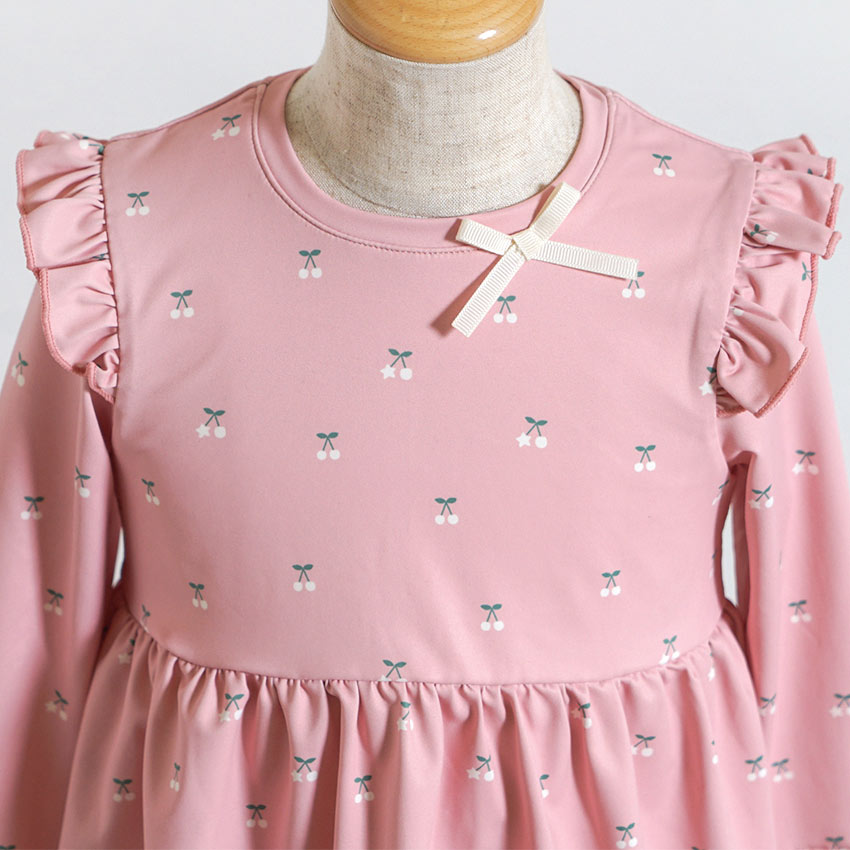 ラッシュガードセット  ピンク 85cm・95cm・105cm / 10mois