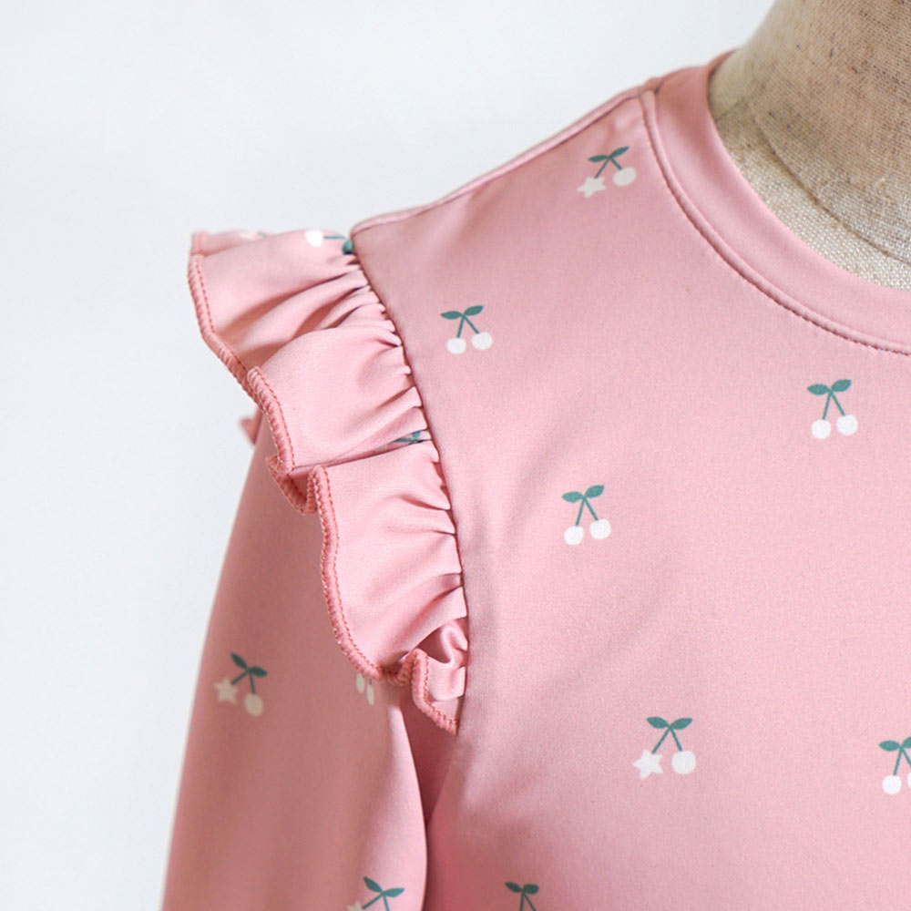 ラッシュガードセット  ピンク 85cm・95cm・105cm / 10mois