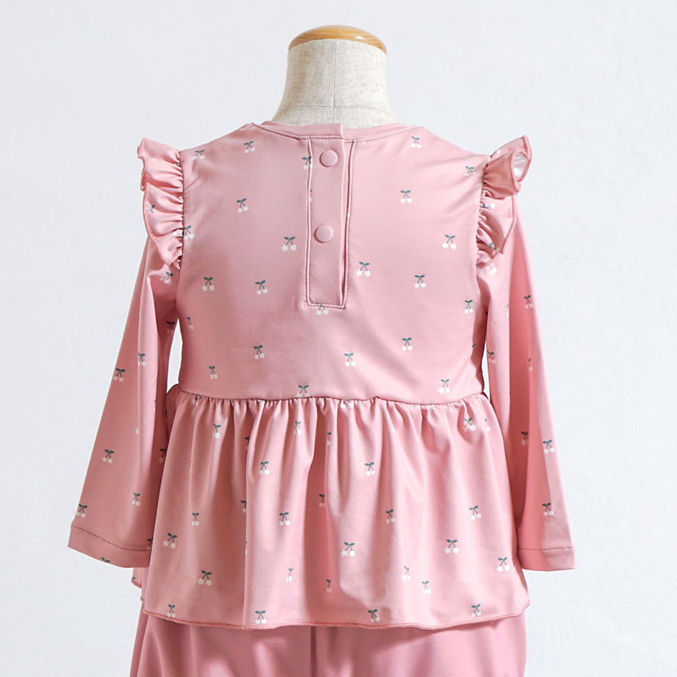 ラッシュガードセット  ピンク 85cm・95cm・105cm / 10mois