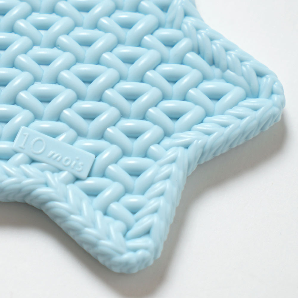 TEETHER(歯がため) スター ホルダー付き ブルー