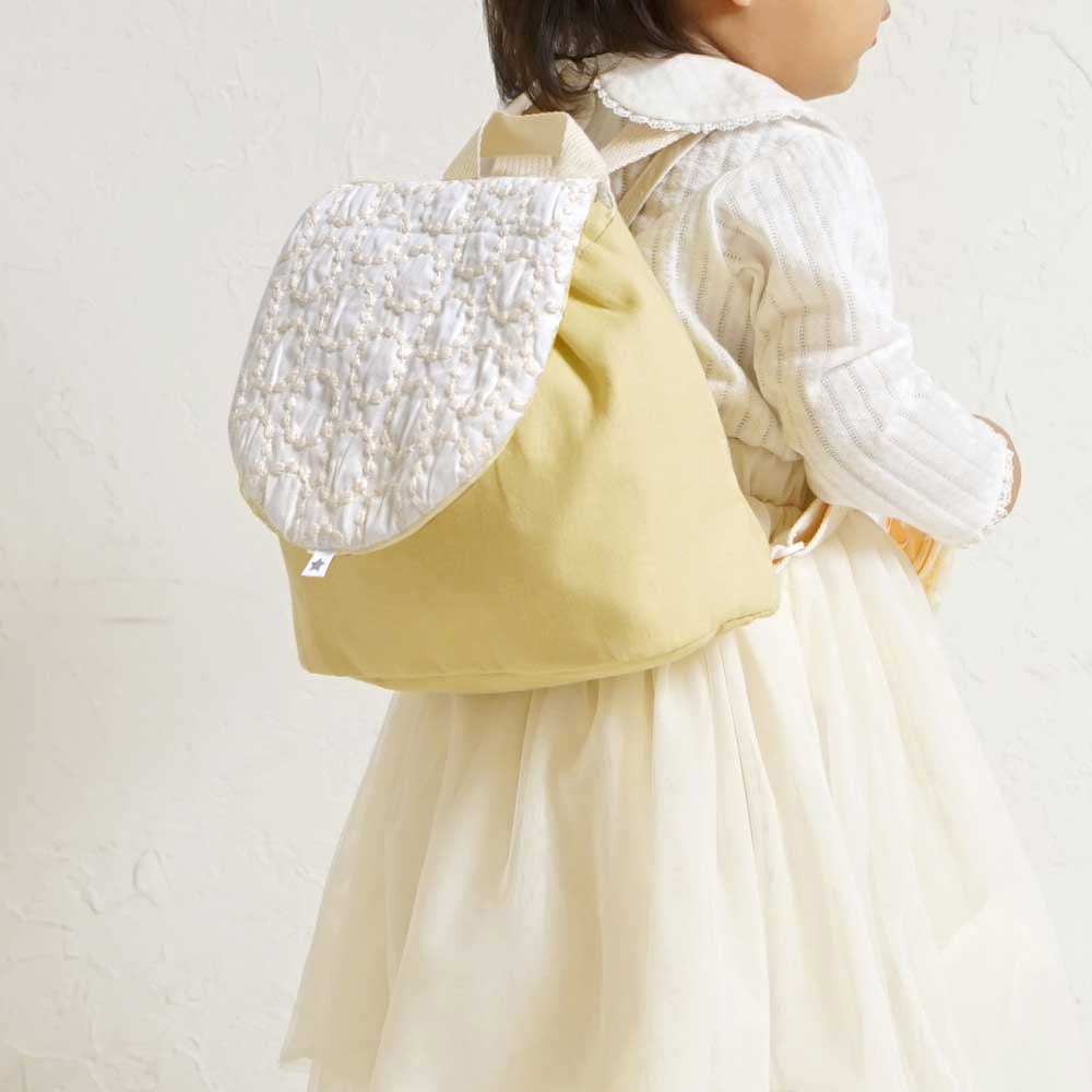 ファーストリュック　グレー  / 名入れ刺繍可