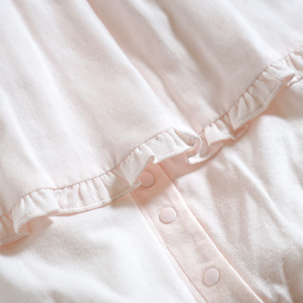 fleurエプロンセレモニードレスセット ピンク 50-70cm