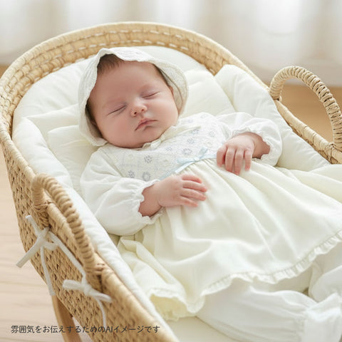 fleurエプロンセレモニードレスセット ホワイト 50-70cm – 10mois 公式