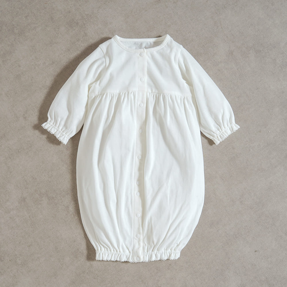 fleurエプロンセレモニードレスセット ホワイト 50-70cm