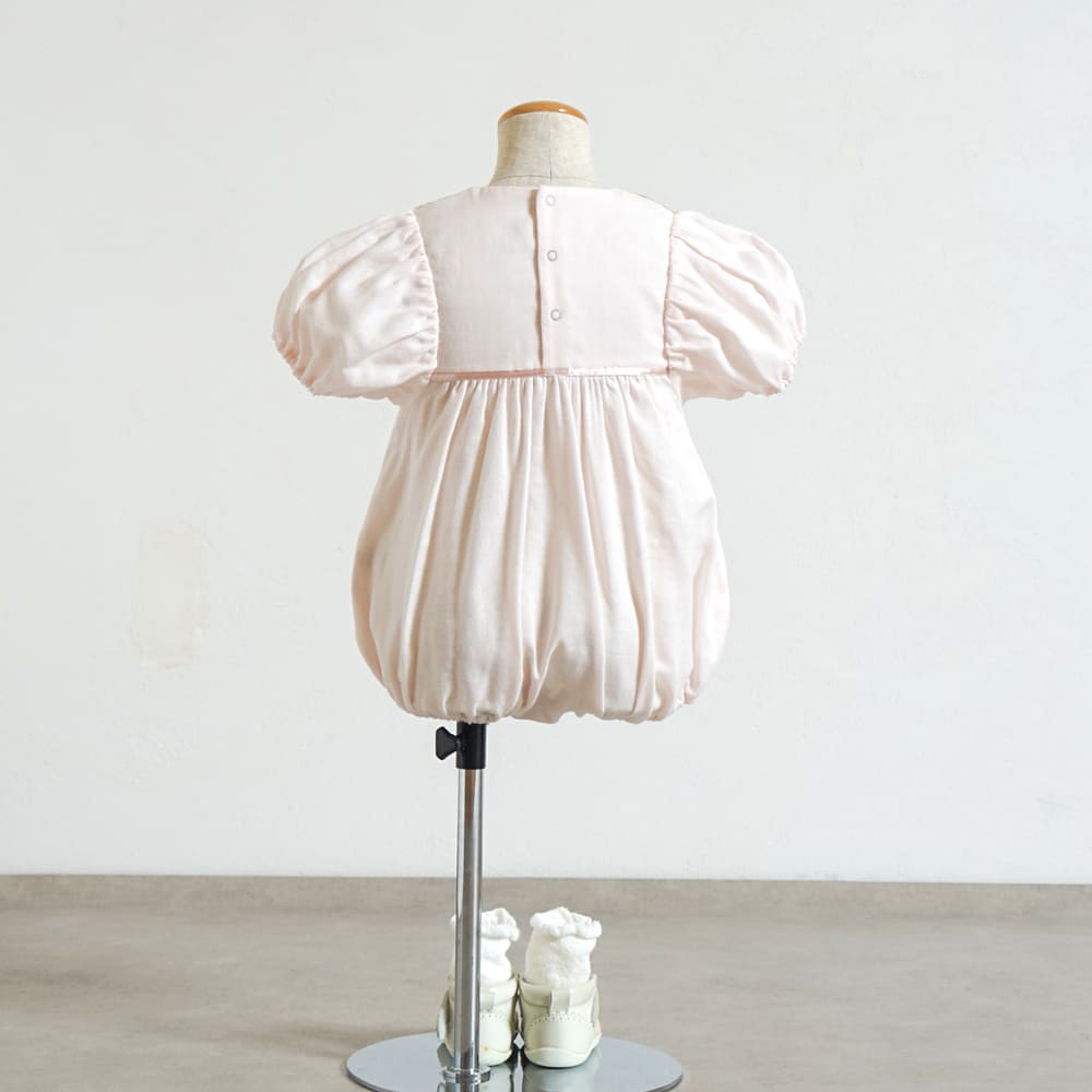 fleurバルーンロンパース ピンク 70・80cm