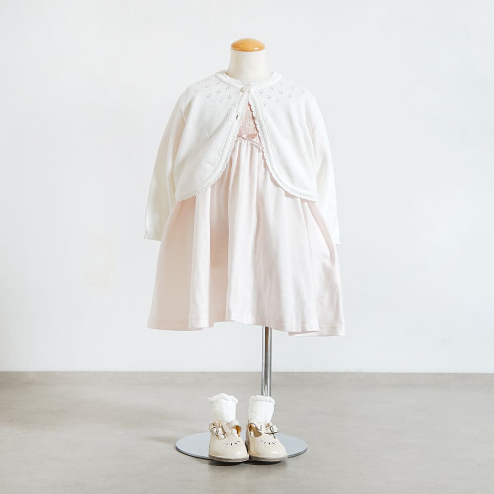 fleurドレス ピンク 80・90・100・110cm