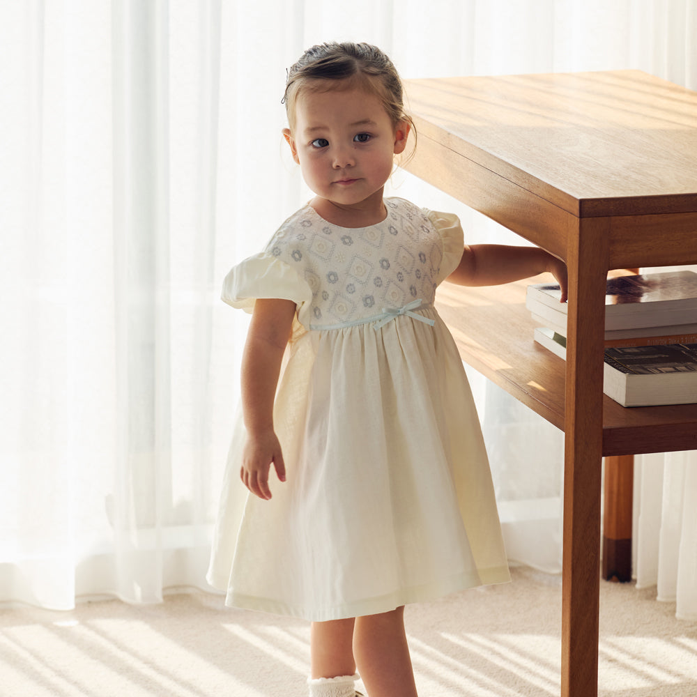 fleurドレス ホワイト 80・90・100・110cm