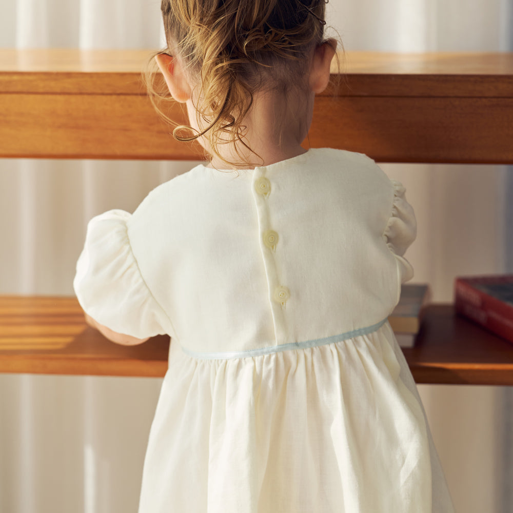 fleurドレス ホワイト 80・90・100・110cm