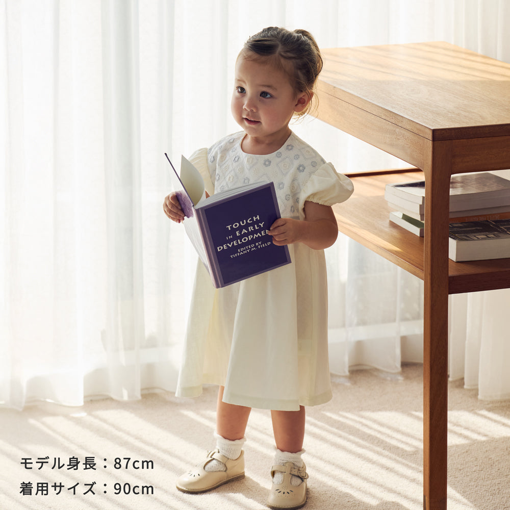 fleurドレス ホワイト 80・90・100・110cm