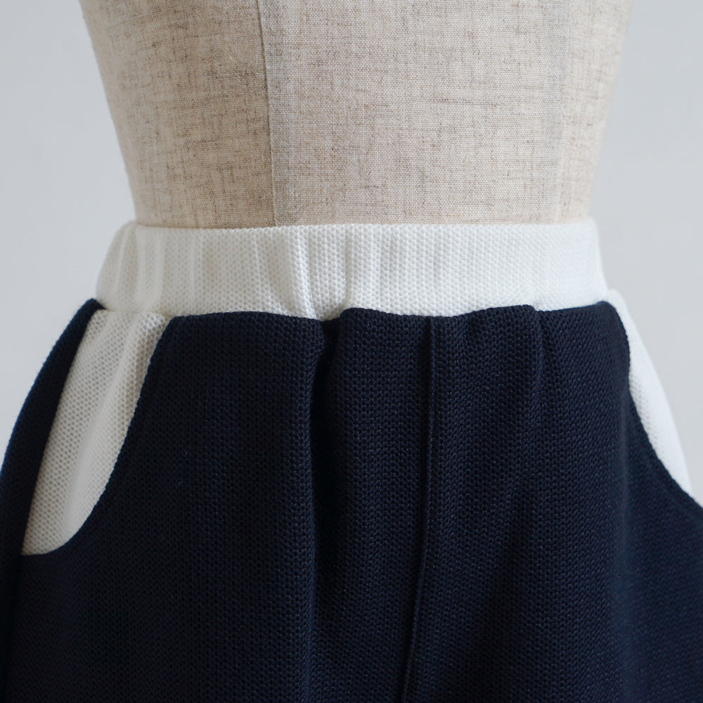 配色カノコハーフパンツ ネイビー 80・ 90・100cm