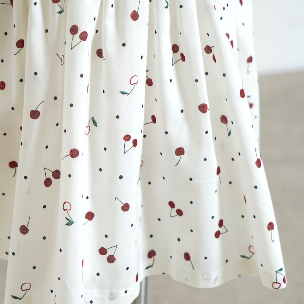 cherryキャミドレス レッド 70-80・80-90・90-100・100-110cm