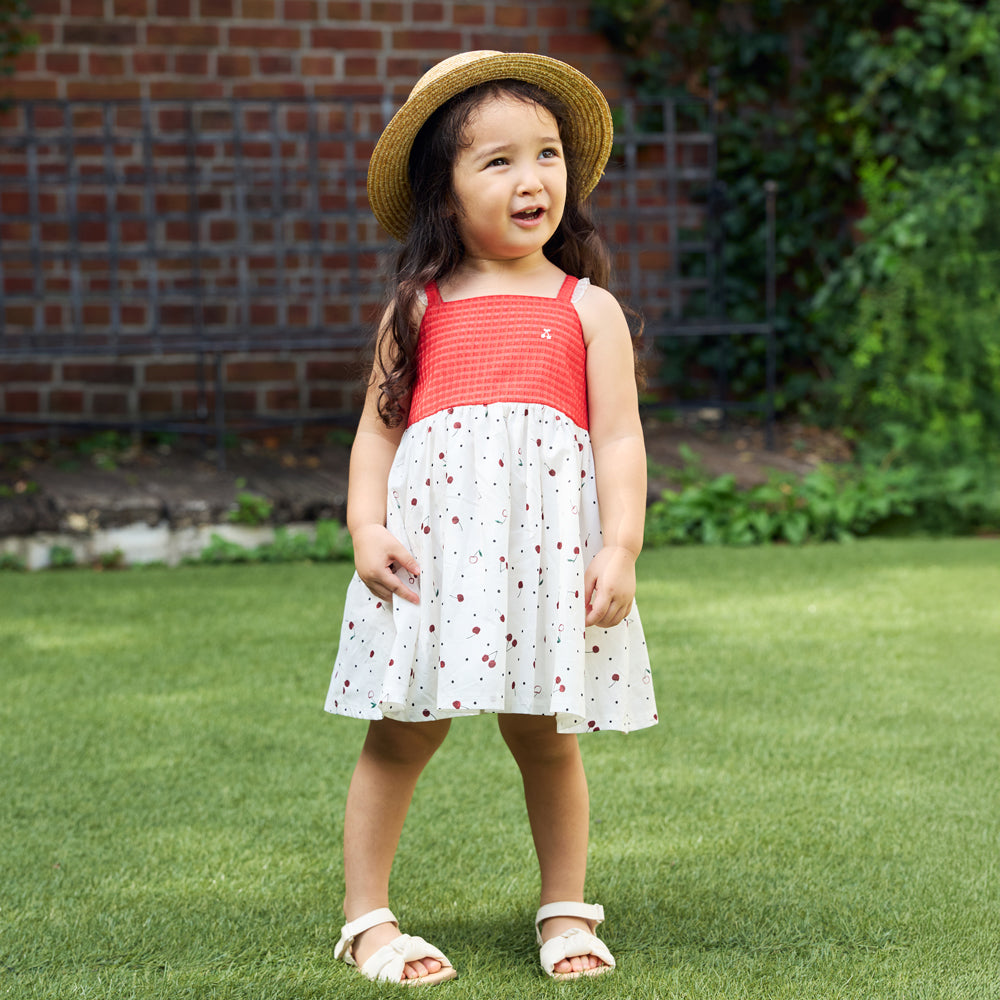 cherryキャミドレス レッド 70-80・80-90・90-100・100-110cm