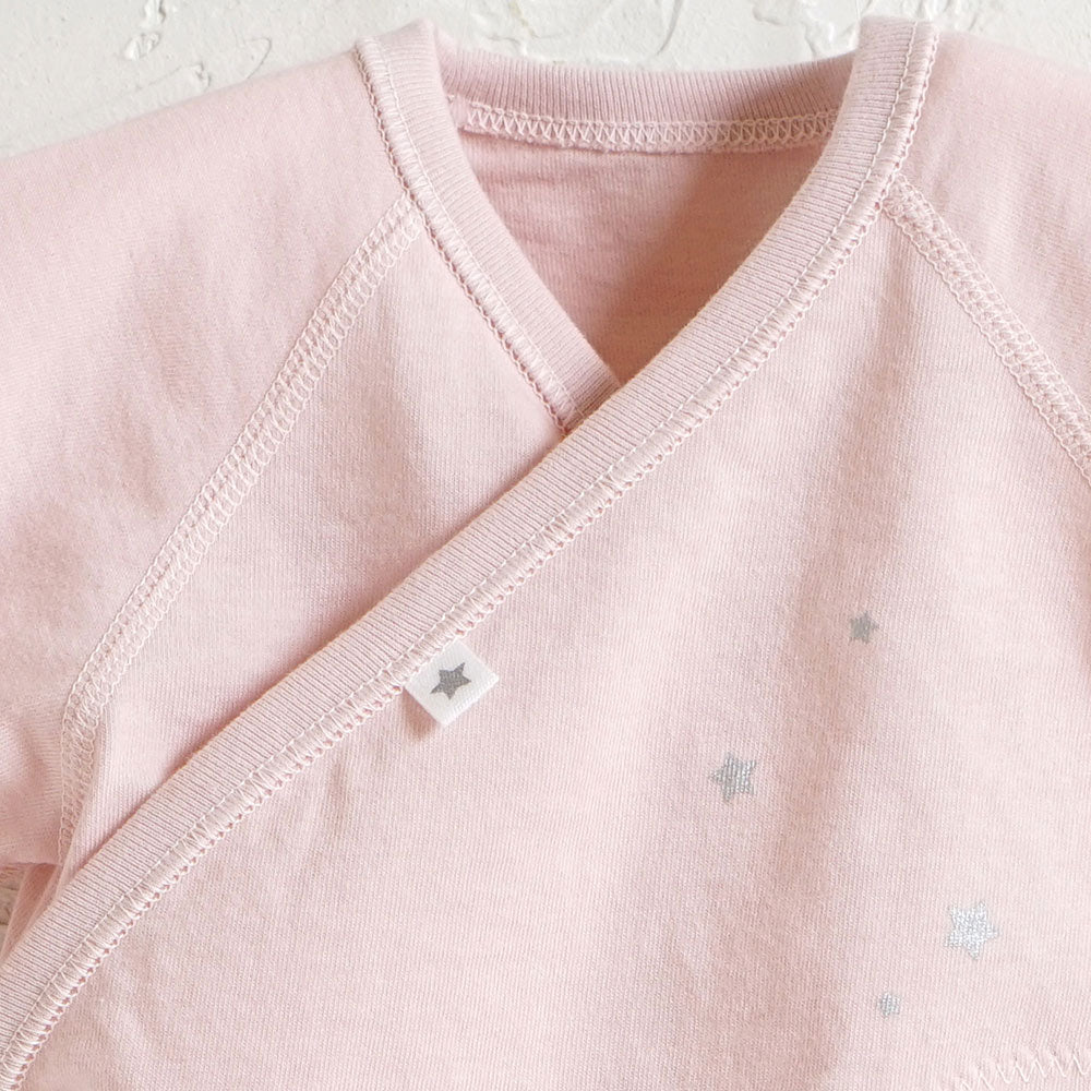 PATTO SATTO HADAGI　星プリントピンク　50-60・60-70cm