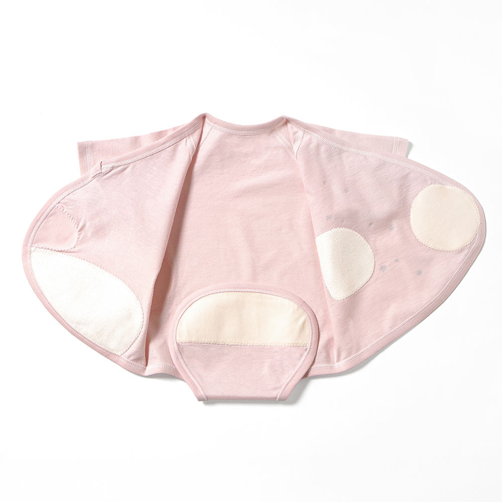 PATTO SATTO HADAGI　星プリントピンク　50-60・60-70cm