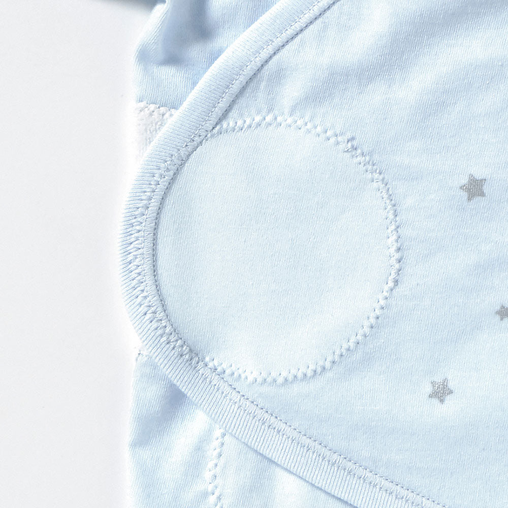 PATTO SATTO HADAGI　星プリントブルー　50-60・60-70cm