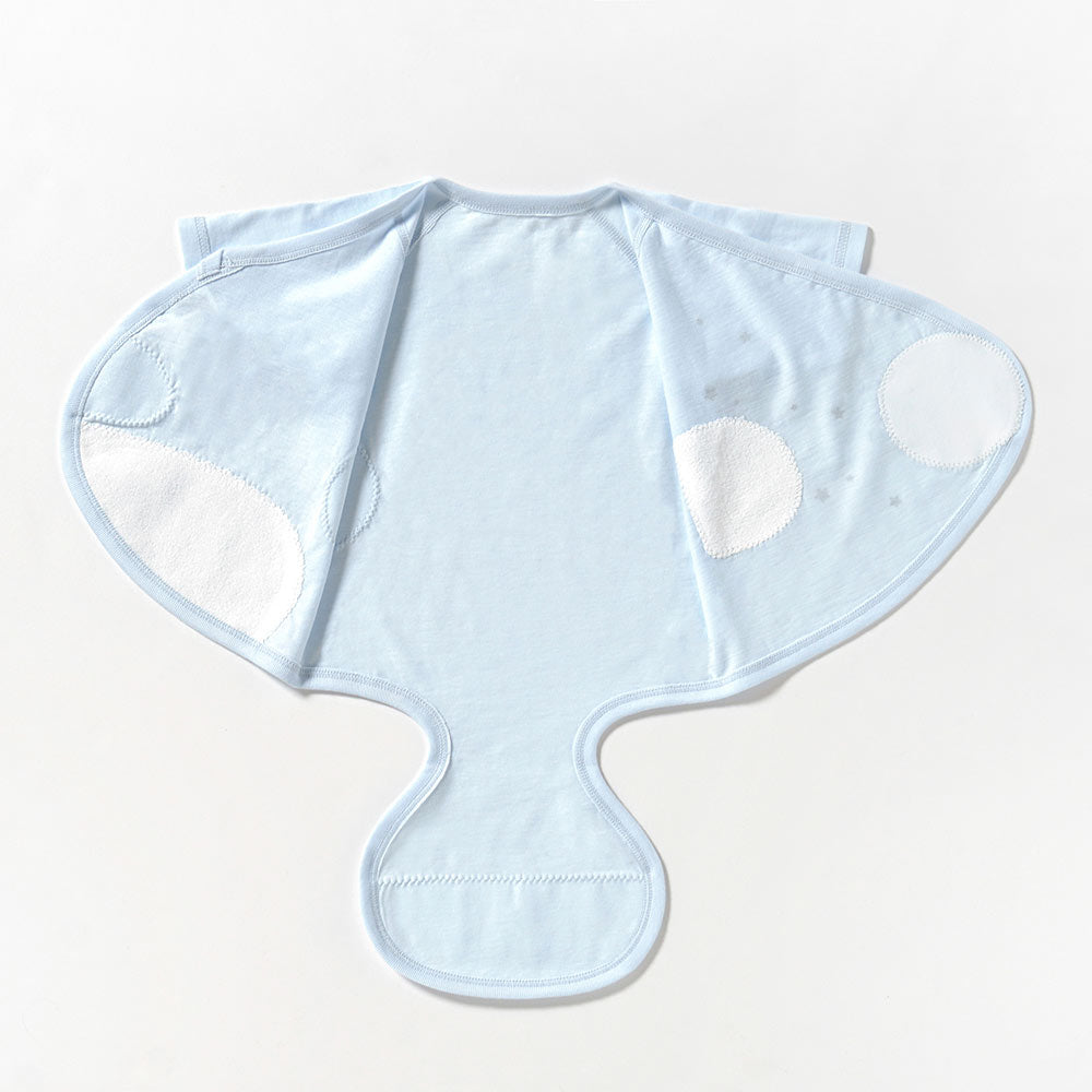 PATTO SATTO HADAGI　星プリントブルー　50-60・60-70cm