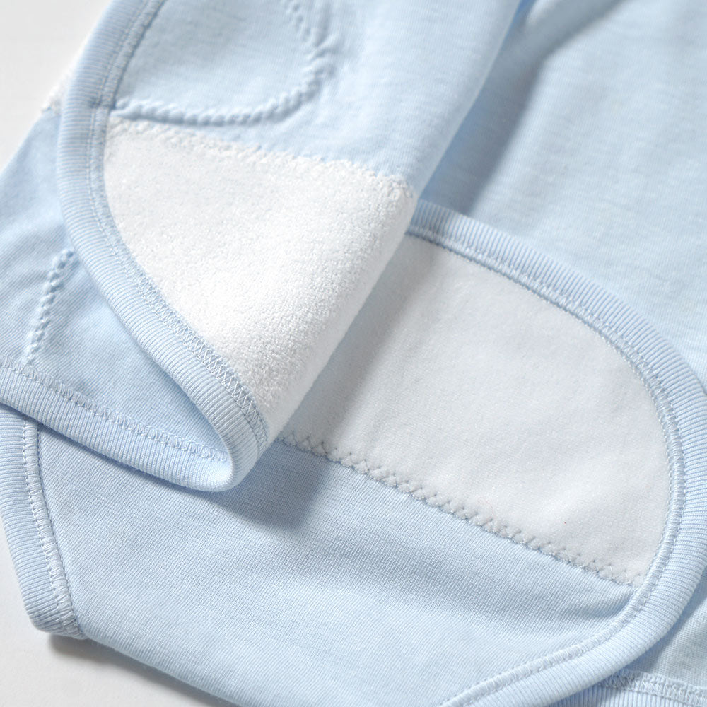 PATTO SATTO HADAGI　星プリントブルー　50-60・60-70cm