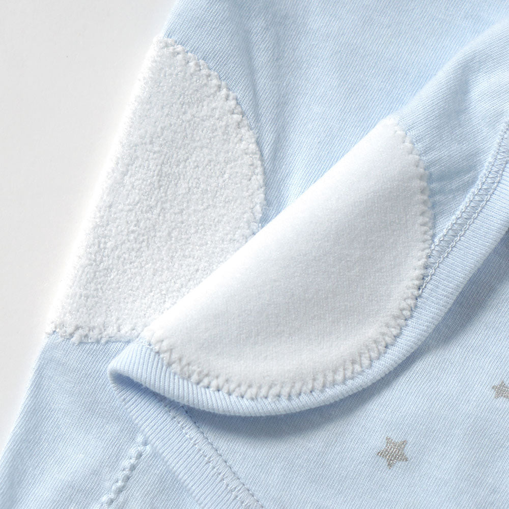 PATTO SATTO HADAGI　星プリントブルー　50-60・60-70cm