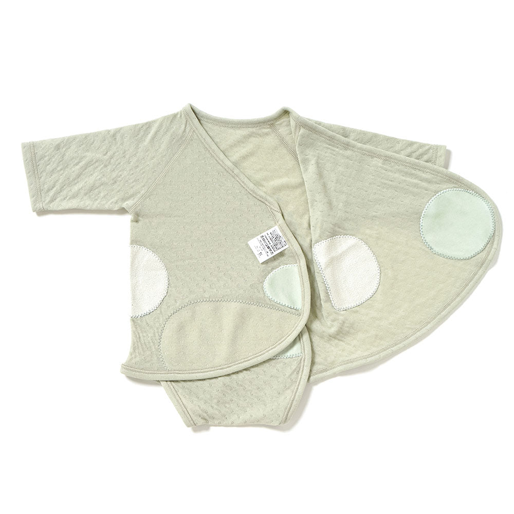 PATTO SATTO HADAGI　50-60cm 肌着3枚セット（テラコッタ）