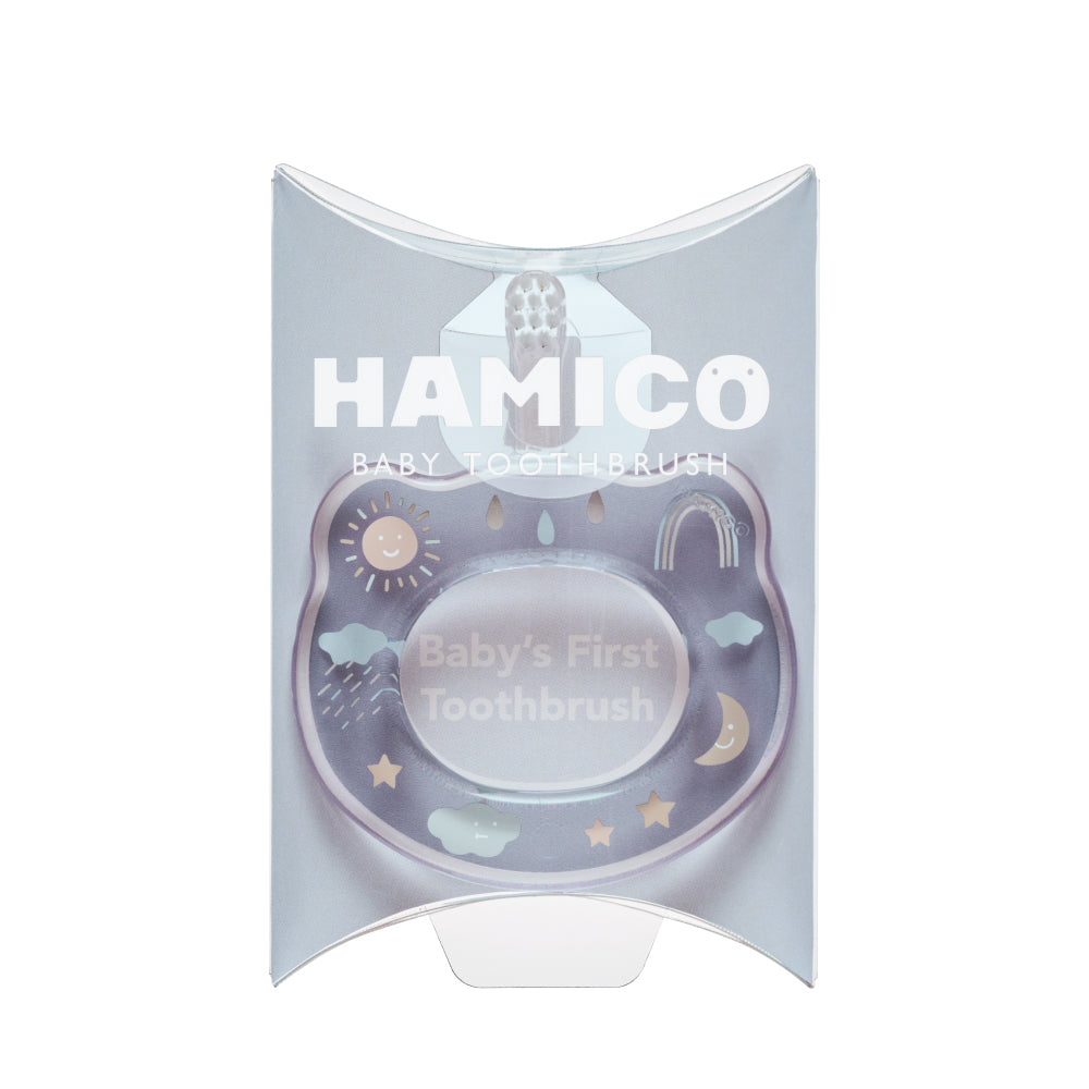 ベビーハブラシ nijiブルーラテ / HAMICO 歯ブラシ