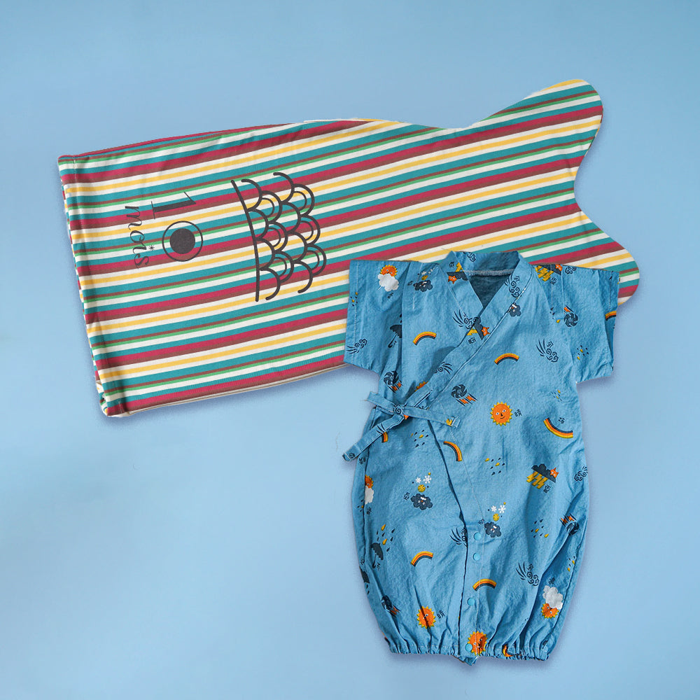 こいのぼりギフト 甚平2wayドレス tupera tupera 50-70cm