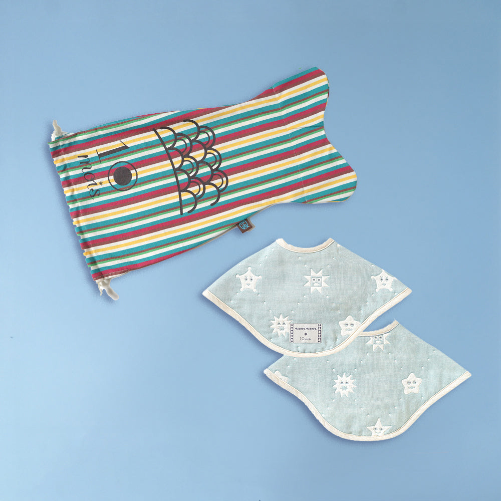 こいのぼり巾着ギフト 2wayビブ tupera tupera