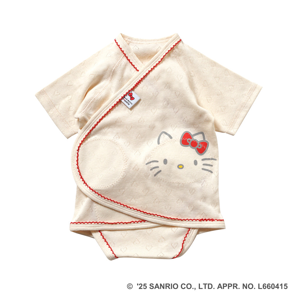 HELLO KITTY × Hoppetta PATTO SATTO HADAGI パターンメッシュ 50-60・60-70cm