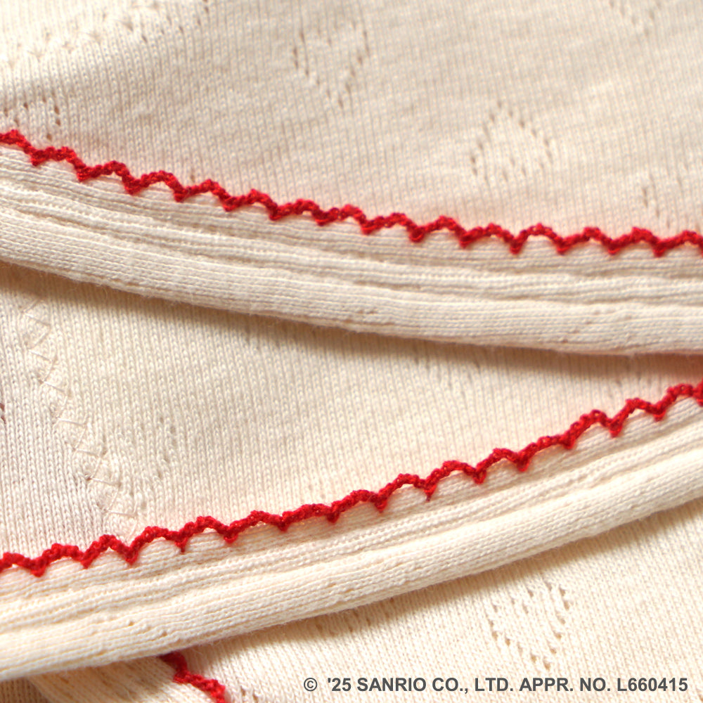 HELLO KITTY × Hoppetta PATTO SATTO HADAGI パターンメッシュ 50-60・60-70cm