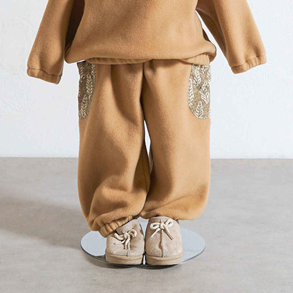 forestフリースパンツ キャメル 80・90・100・110cm