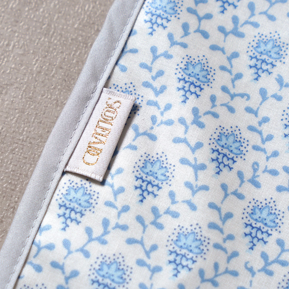 食べこぼしキャッチマット サックス