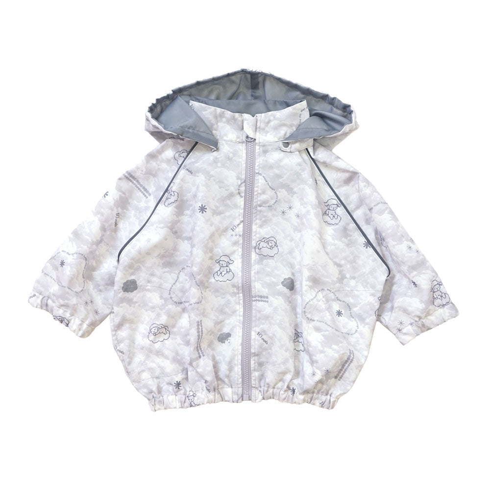 【一部予約】CLOUD MOIS ウインドブレーカー cotton cloud(綿雲) 80-90・90-100・100-110cm