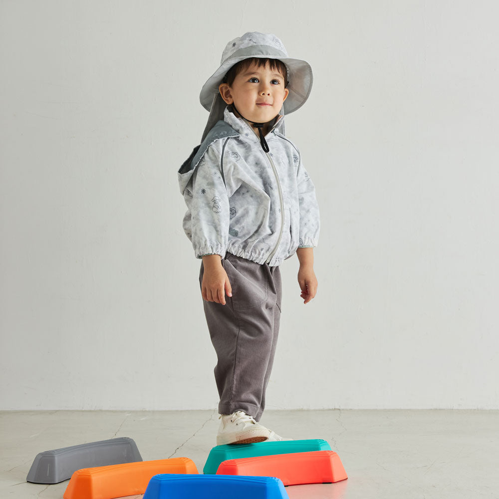 【一部予約】CLOUD MOIS ウインドブレーカー cotton cloud(綿雲) 80-90・90-100・100-110cm