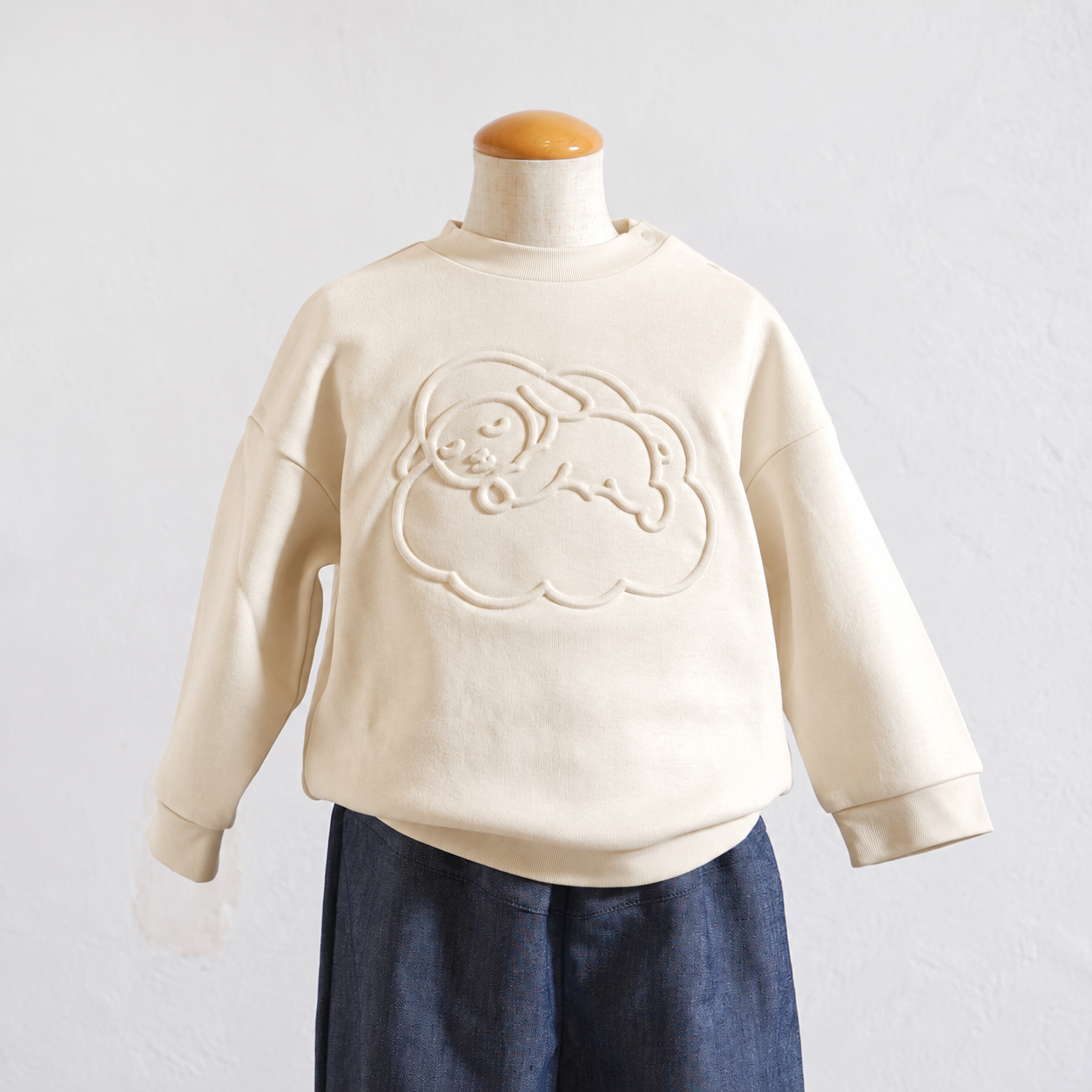 モワトレーナー ミルク 80・90・100・110cm