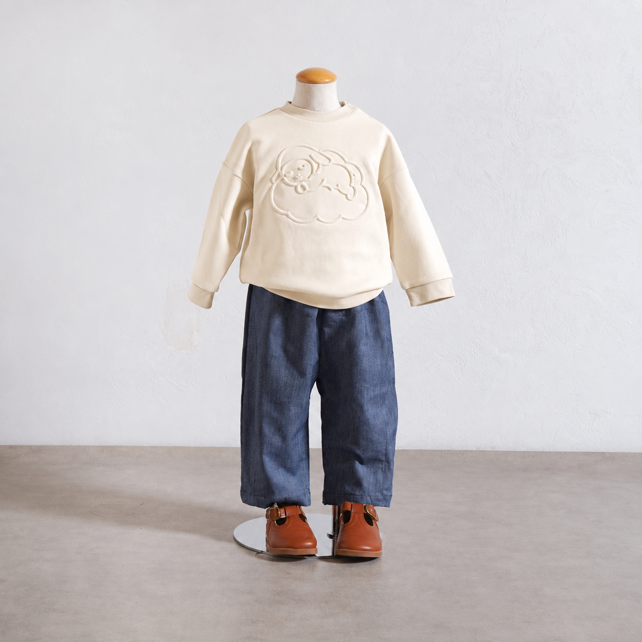 モワトレーナー ミルク 80・90・100・110cm