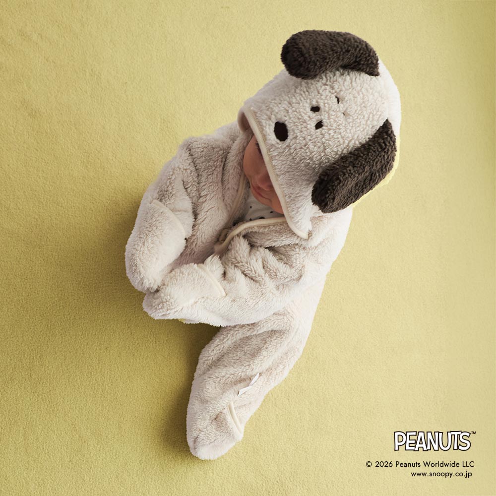 【予約】PEANUTS おでかけおくるみ 60-80cm