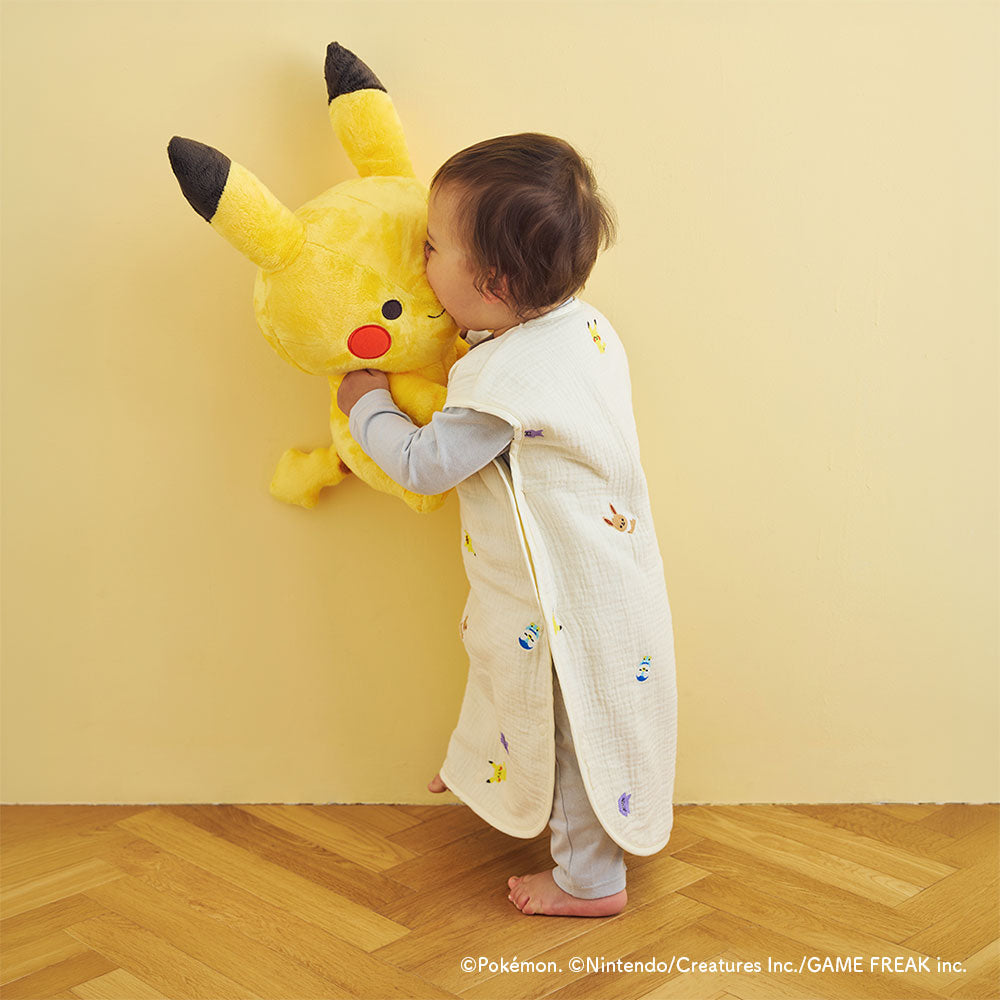 【予約】monpoké うすわたガーゼスリーパー(ベビーサイズ)