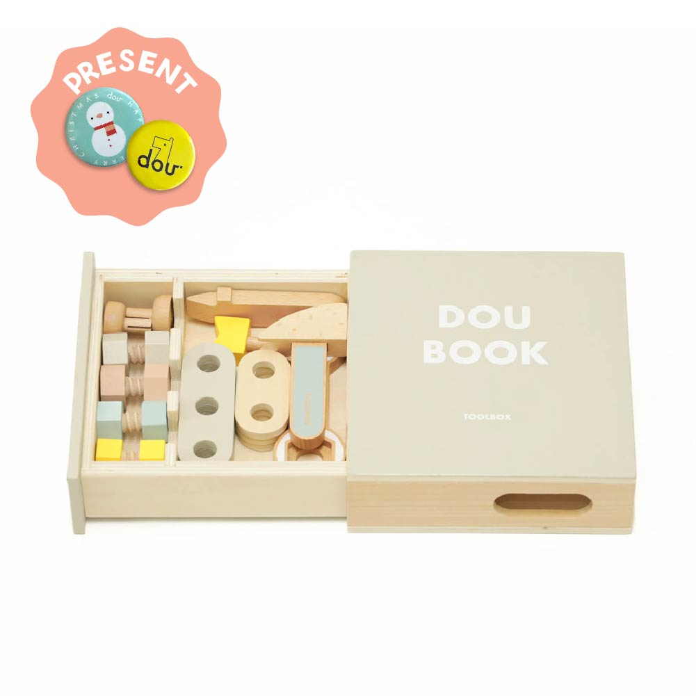 DOU BOOK( tool box)  / おもちゃ 木製玩具 ★