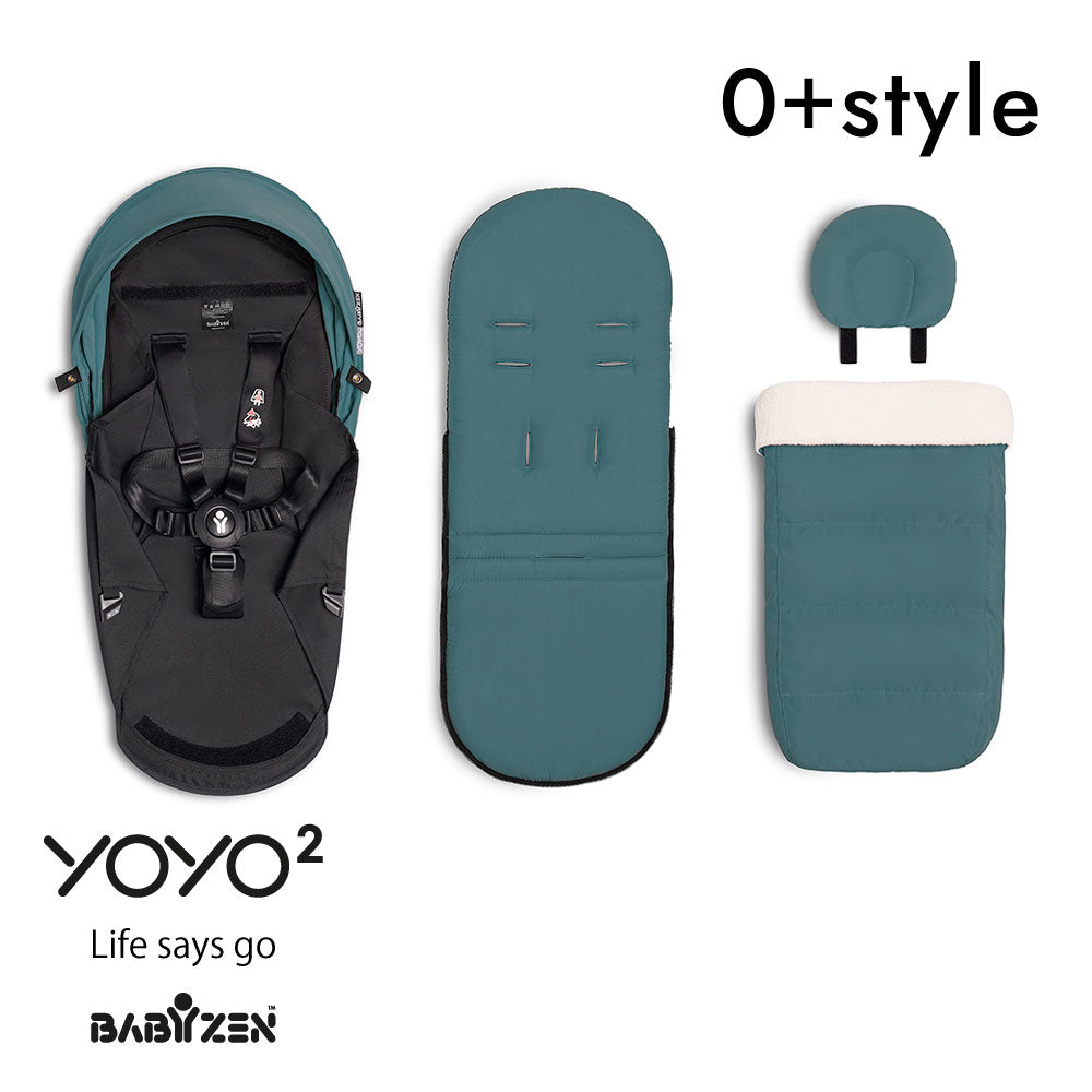 BABYZEN YOYO 0+ カラーパック単品 アクア/ ベビーカーシート