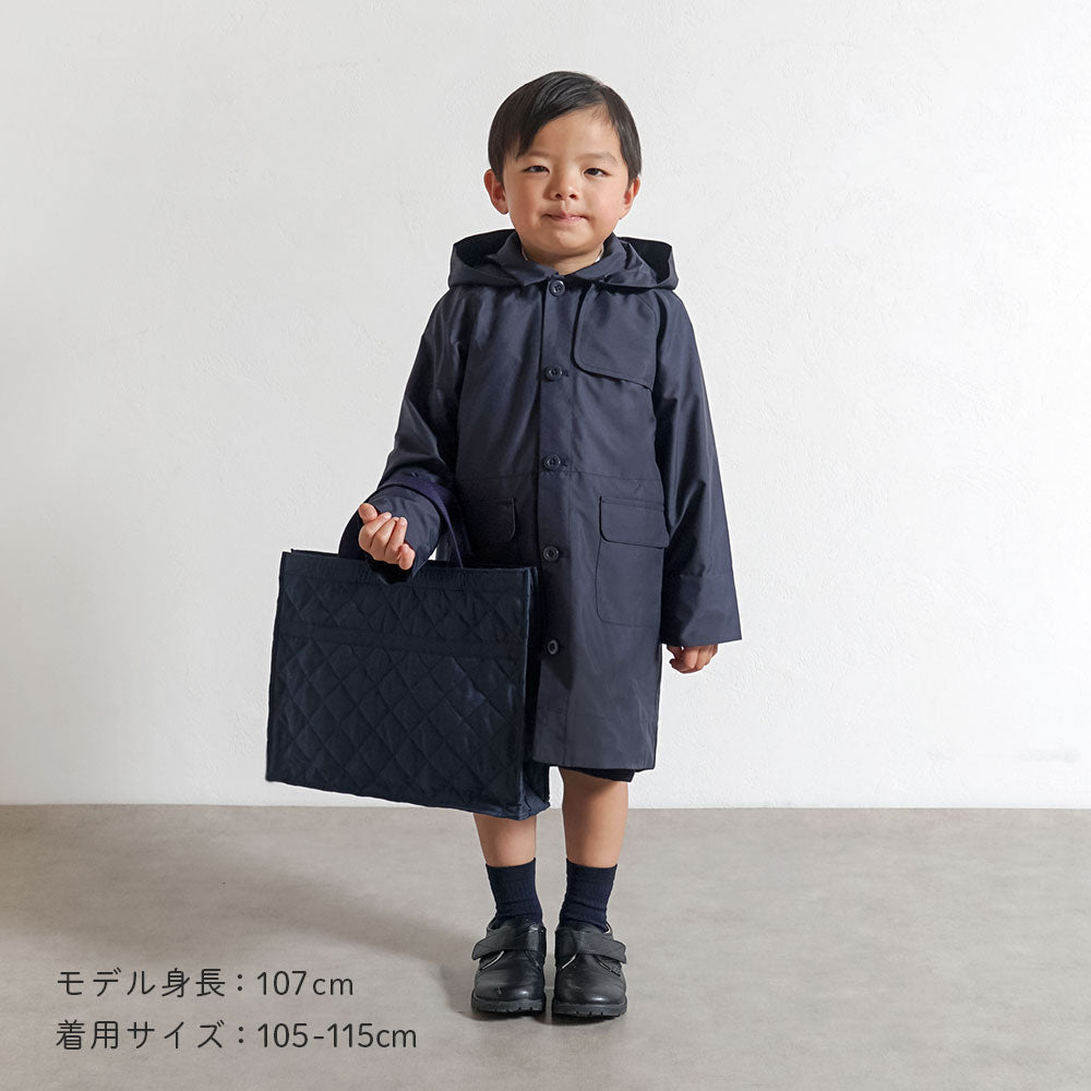 お受験トレンチ2wayコート ネイビー 105-115・115-125・125-135cm