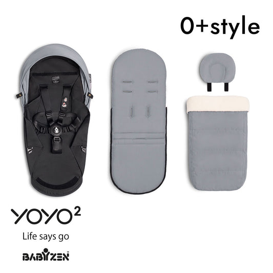 YOYO 0+ カラーパック単品 ストーン/ ベビーカーシート