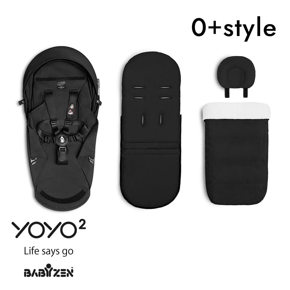 YOYO 0+ カラーパック単品 ブラック / ベビーカーシート – 10mois 公式