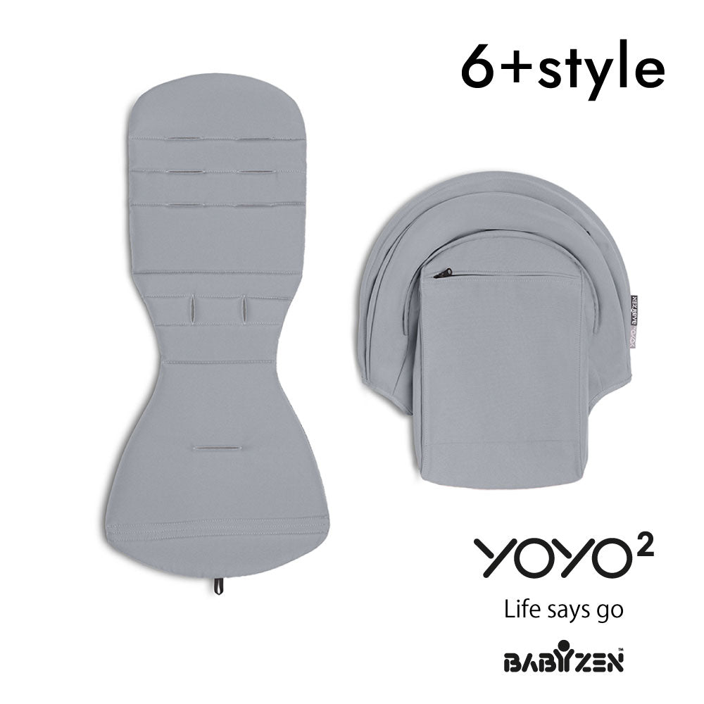 BABYZEN YOYO 6+ カラーパック単品  ストーン / ベビーカーシート