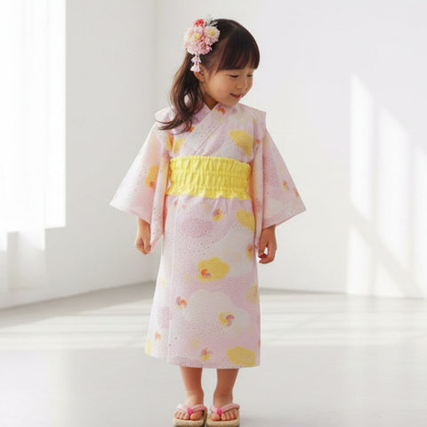 ハンドメイド 浴衣 現品限り 80cm 90cm 浴衣セパレート 撫子 80-90cm・90-100cm – 10mois 公式オンラインショップ