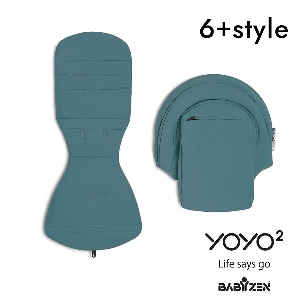 BABYZEN YOYO 6+ カラーパック 単品 アクア / ベビーカーシート