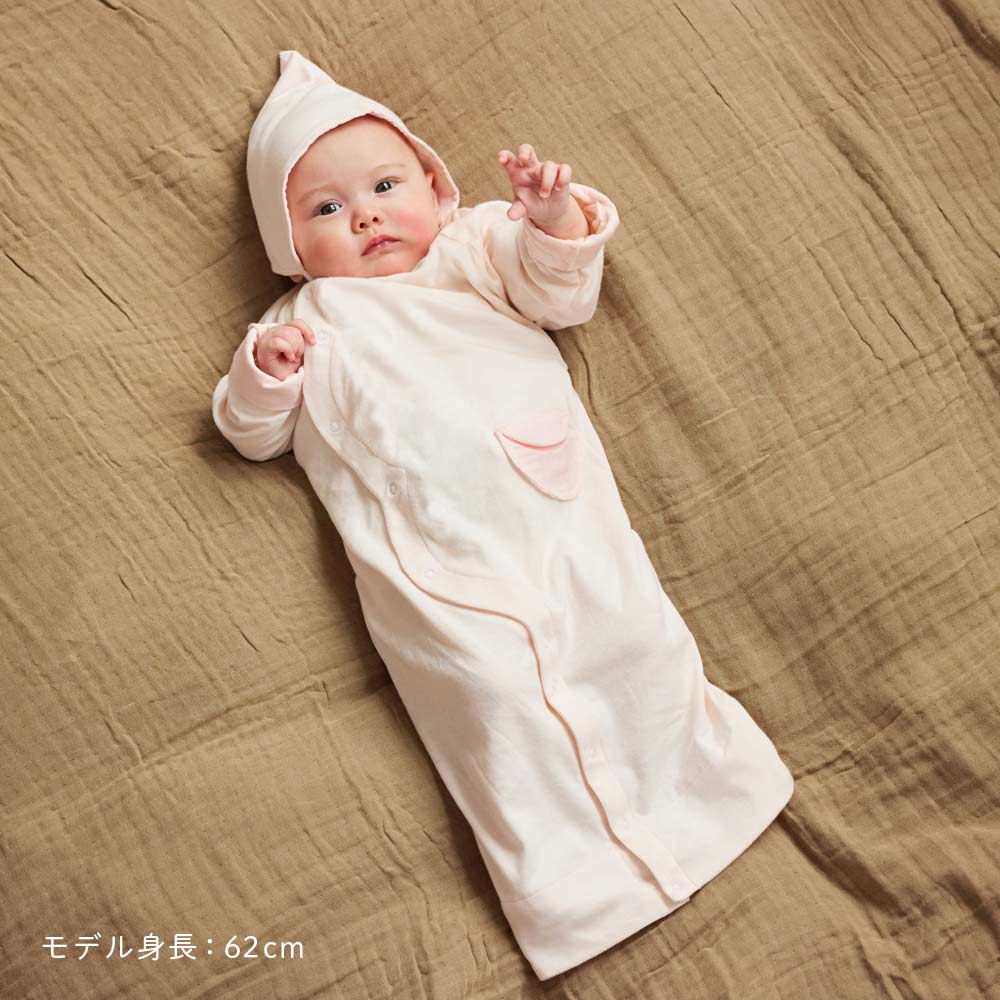 Peaceful cooing 2wayドレス グリーン 50-80cm