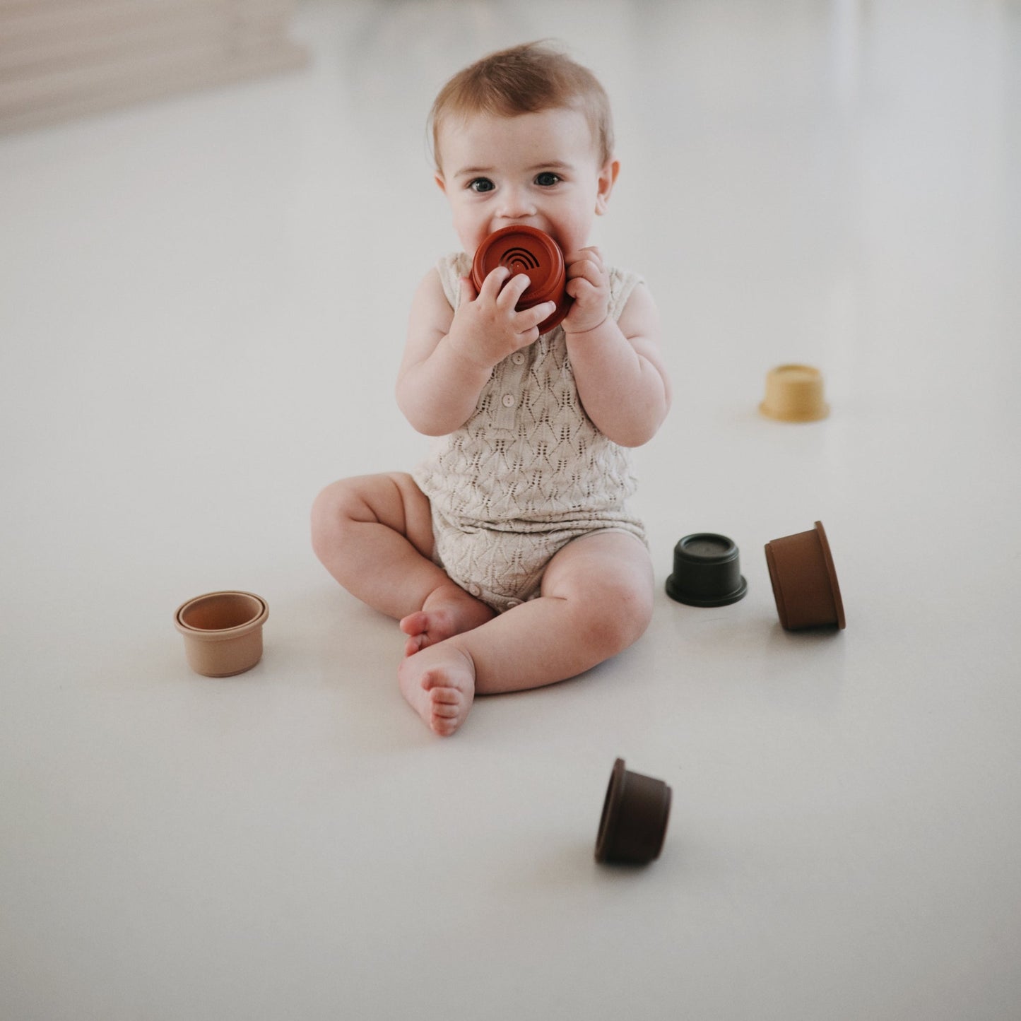 スタッキングカップ オリジナルカラー / mushie