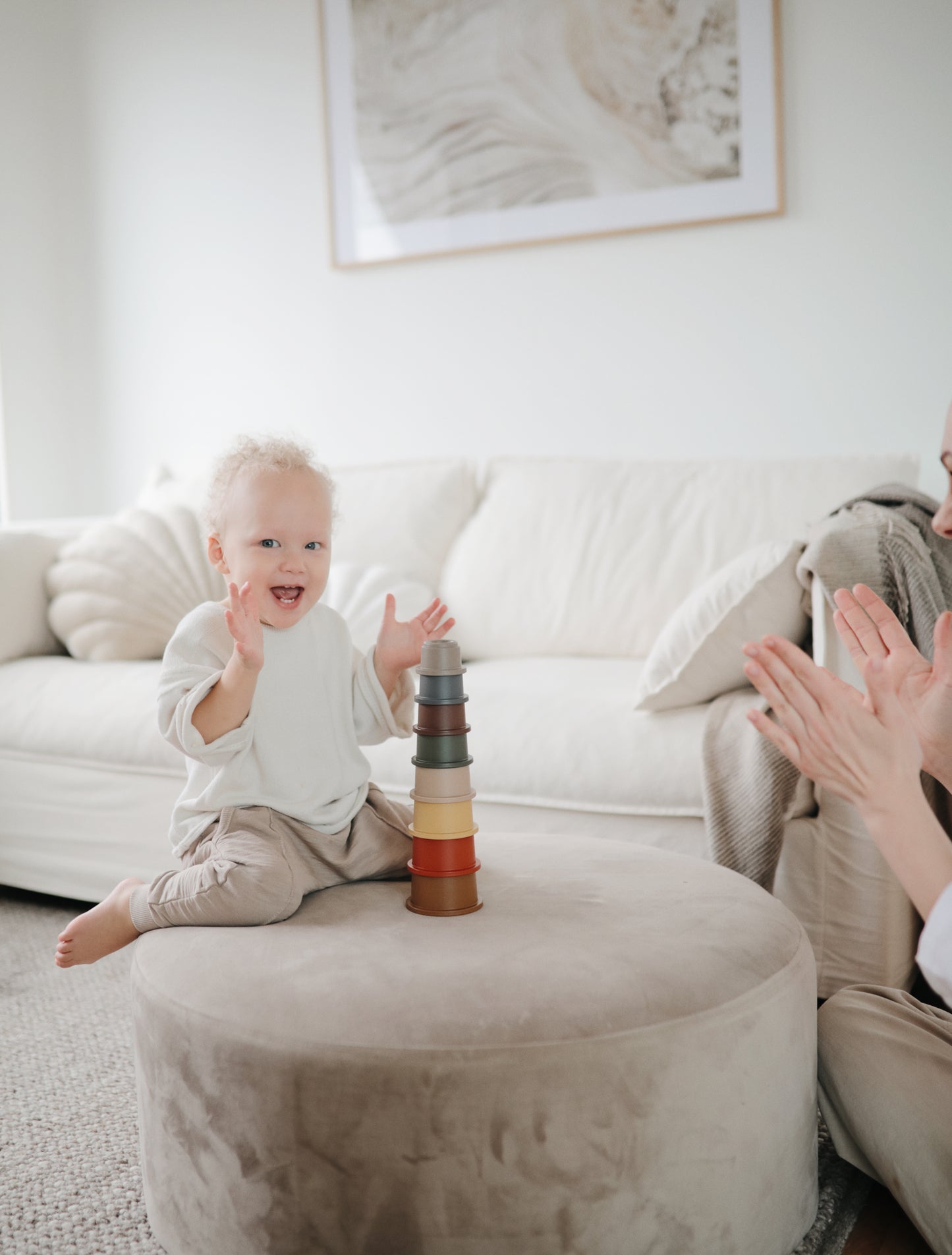 スタッキングカップ オリジナルカラー / mushie