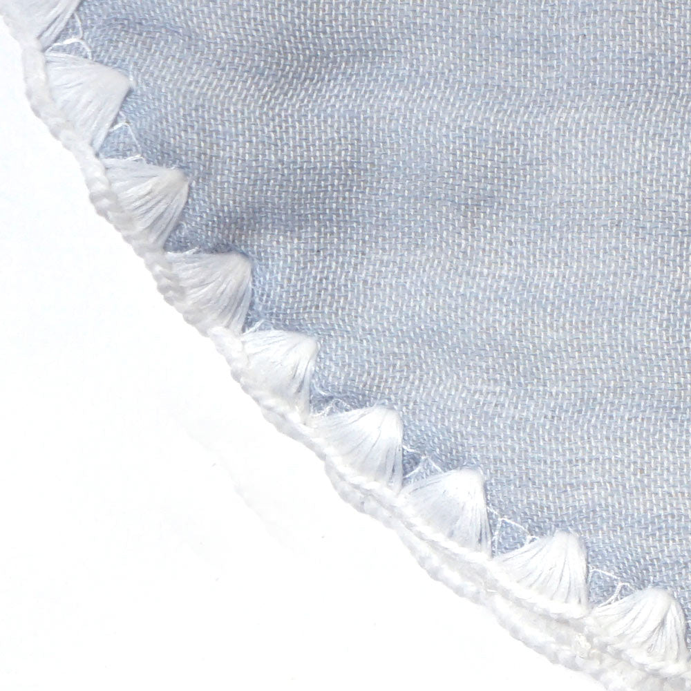 2wayビブ（２枚セット）&HAMICO ベビー歯ブラシ ギフトセット ブルー  / 出産祝い 名入れ刺繍可