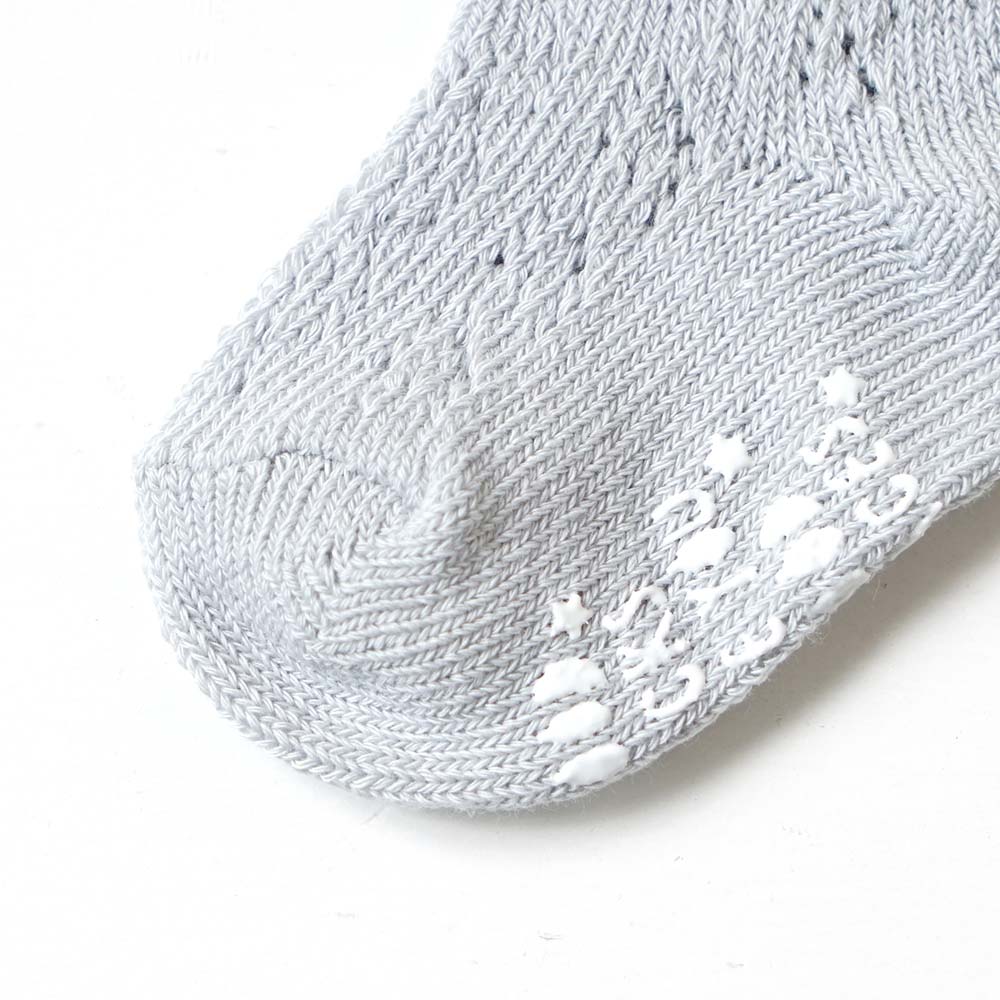 レーシーソックス　グレー　9-11cm・11-13cm・13-15cm